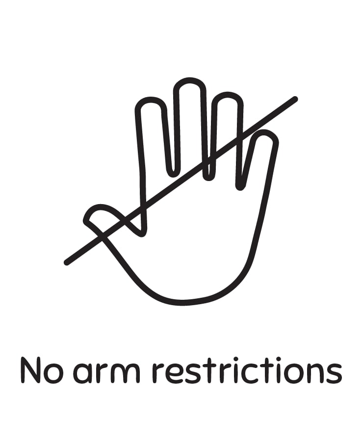 No Arm Restrictions