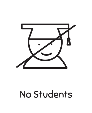 No Students