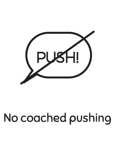 No Coached Pushing