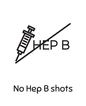 No Hep B Shots