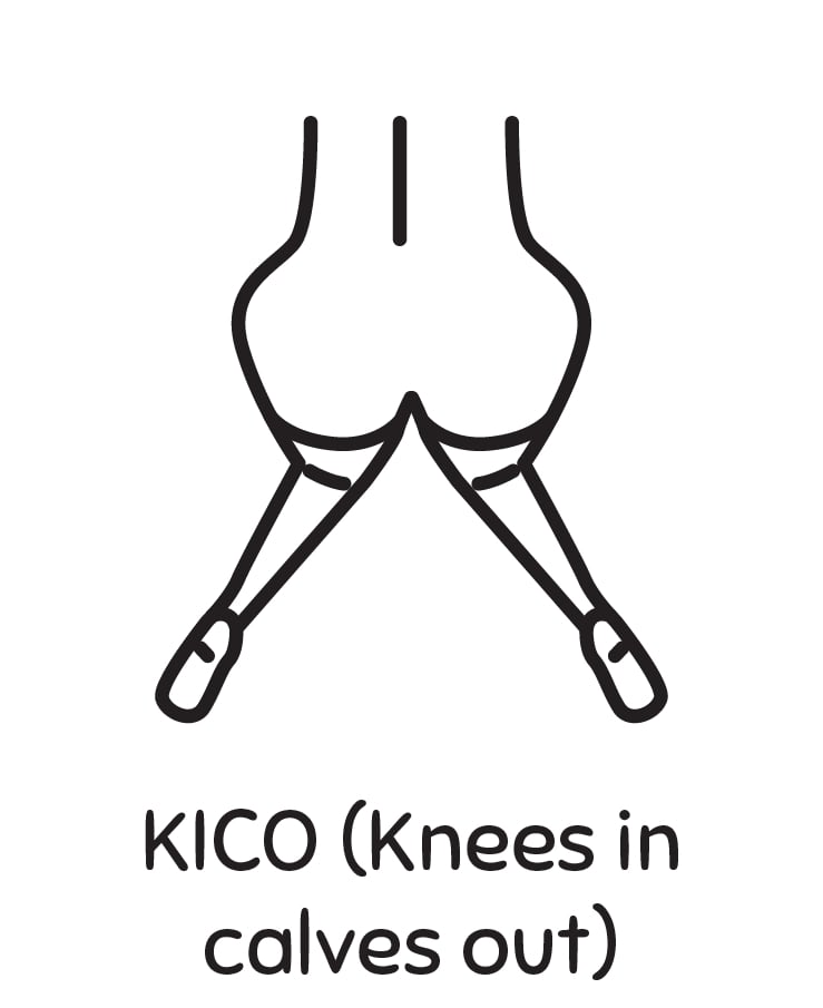KICO Knees In Calves Out