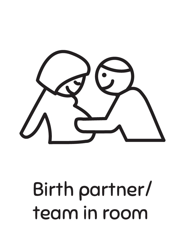 Birth Partner/ Team In Room