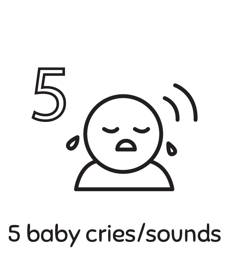 5 Baby Cries/sounds
