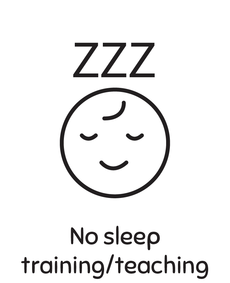 No Sleep Training/teaching