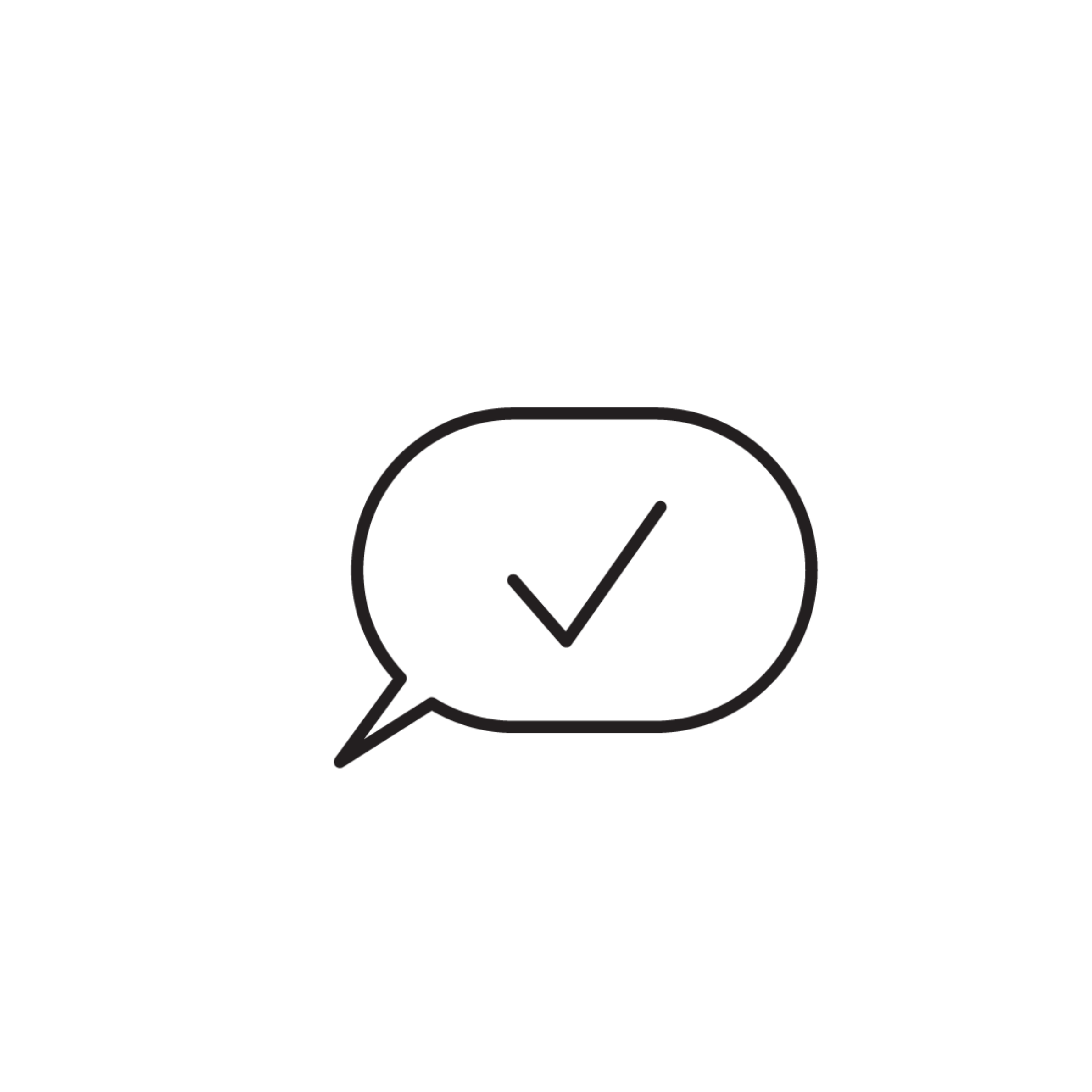 positive language icon representing a preference for a positive language in a visual birth plan.